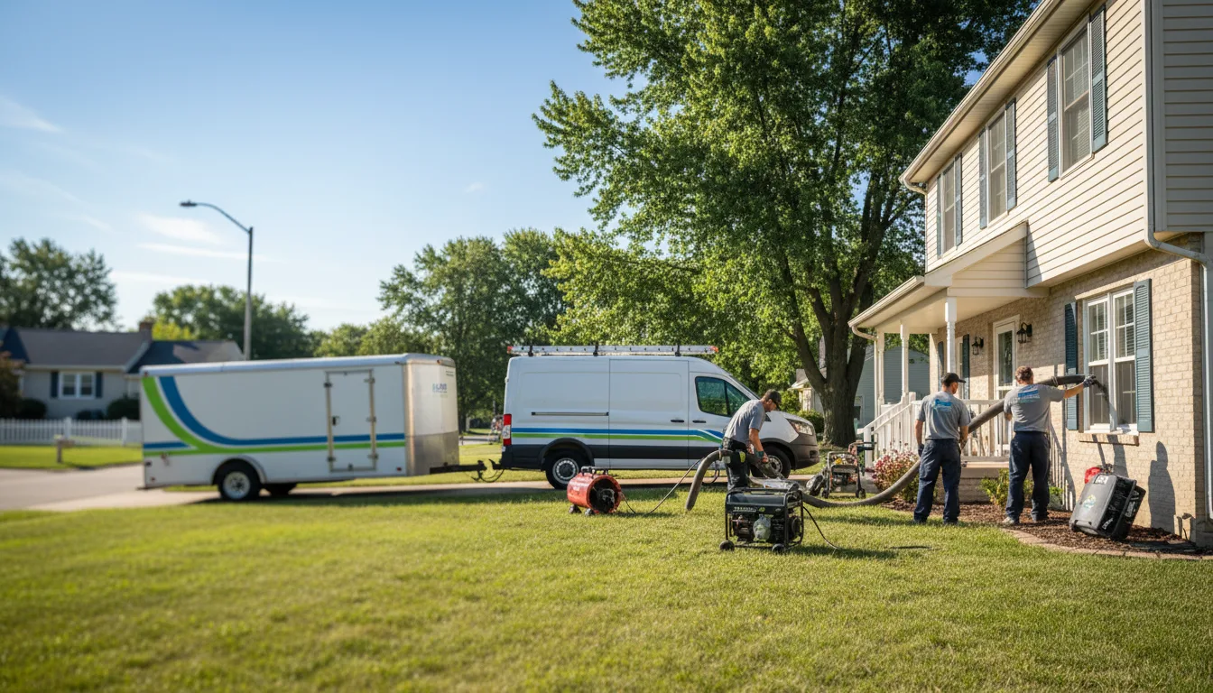 Flooded Basement Restoration And Cleanup With Repair in Miles, IA near me